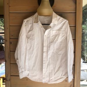 2/$10 White long sleeve dress shirt, boys size 14